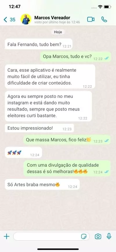 Depoimento Cliente Design para Candidatos 3
